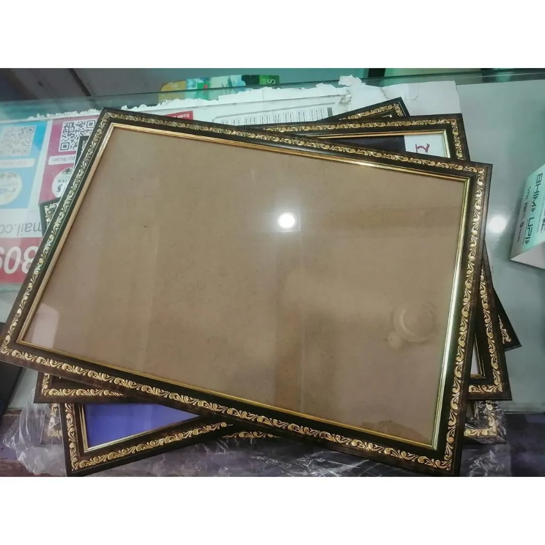 wooden glass frame